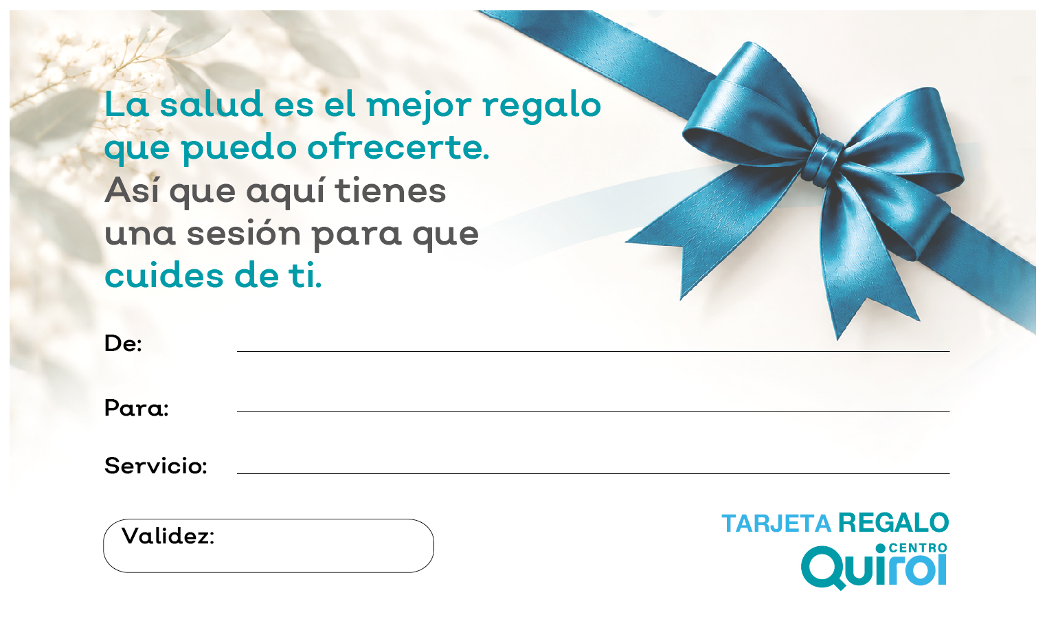 regala salud en fiestas